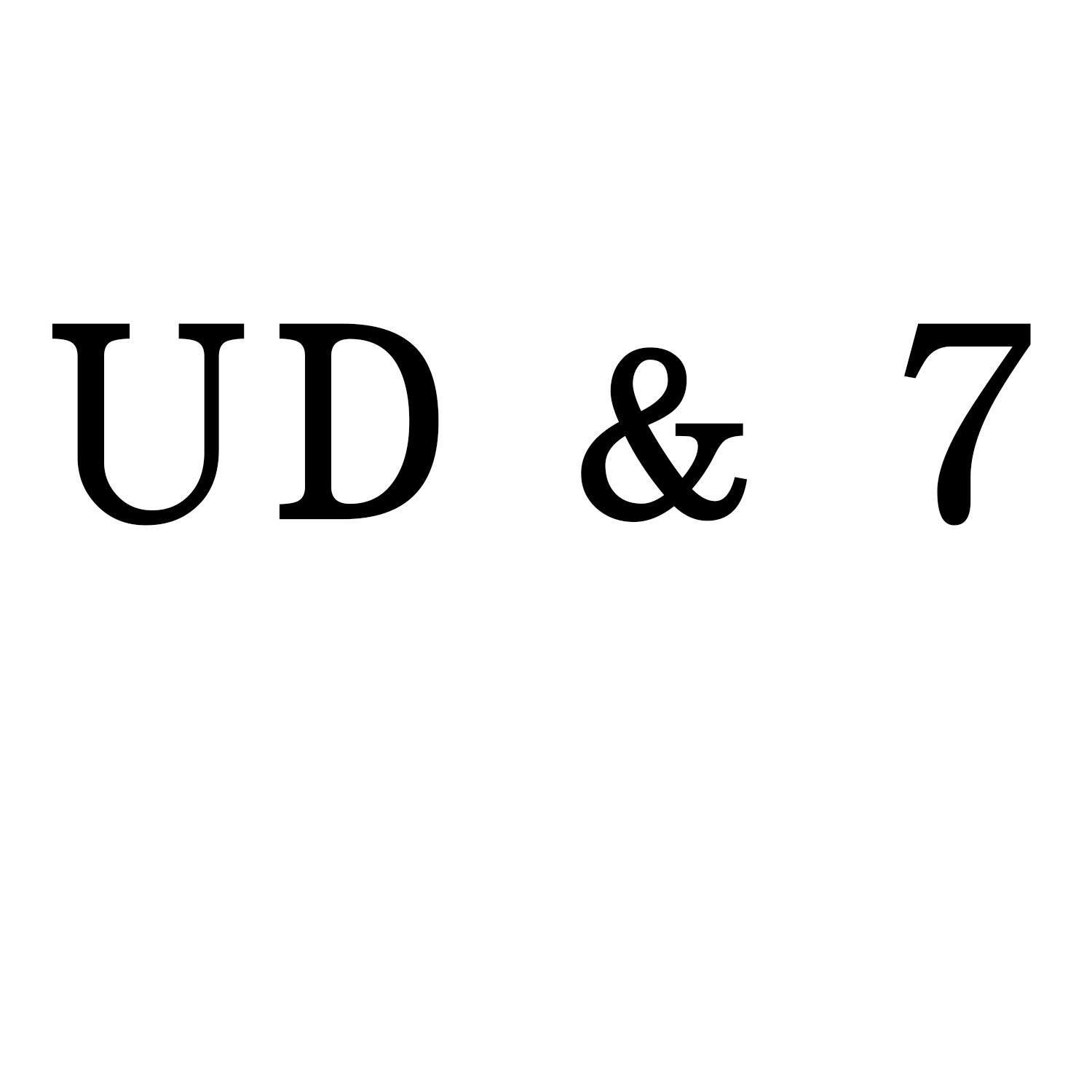 25类-服装鞋帽UD&amp;7商标转让