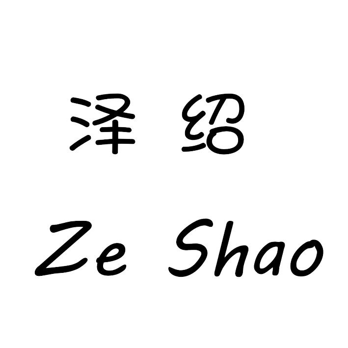 03类-日化用品泽绍 ZE SHAO商标转让
