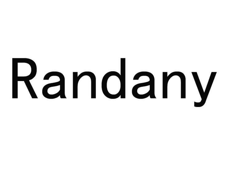 25类-服装鞋帽RANDANY商标转让