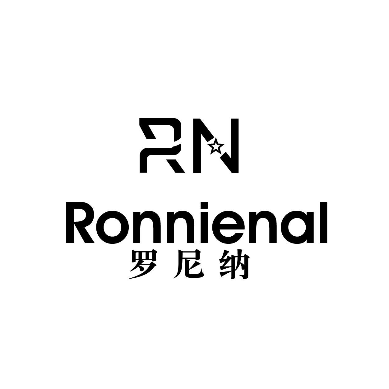 25类-服装鞋帽RN RONNIENAL 罗尼纳商标转让