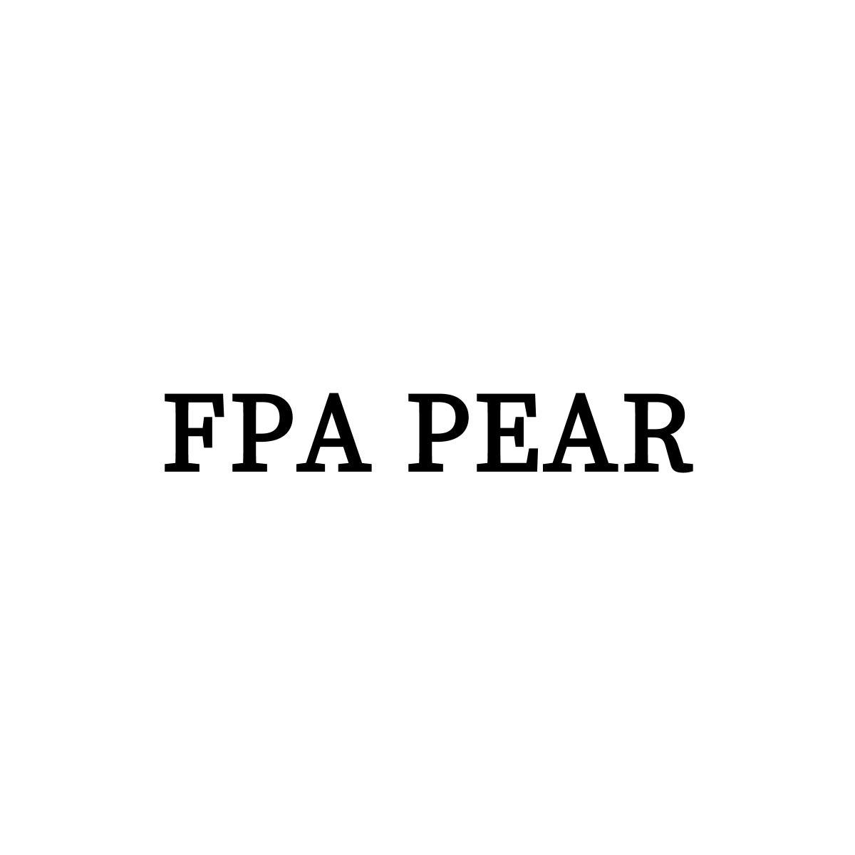25类-服装鞋帽FPA PEAR商标转让