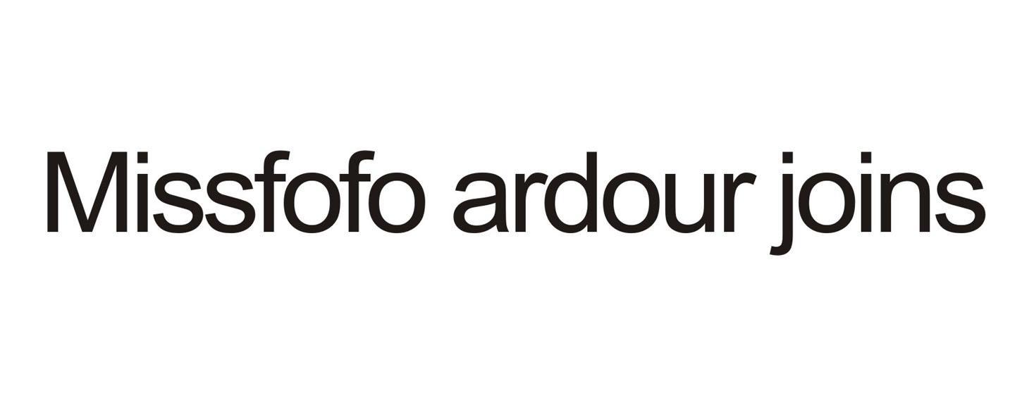 25类-服装鞋帽MISSFOFO ARDOUR JOINS商标转让