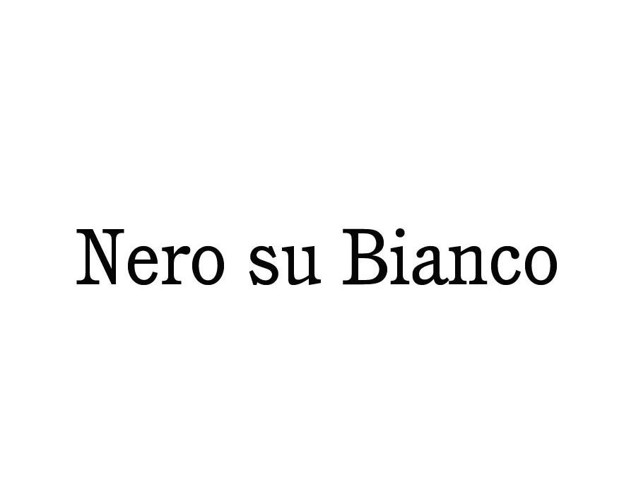 25类-服装鞋帽NERO SU BIANCO商标转让