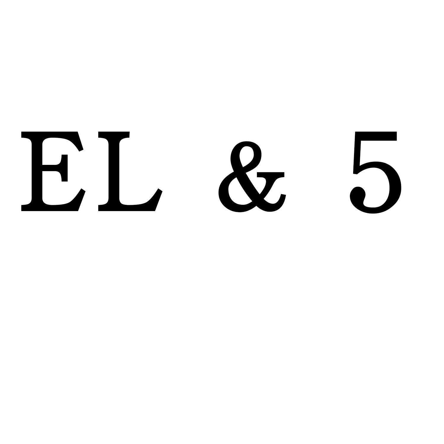 25类-服装鞋帽EL &amp; 5商标转让