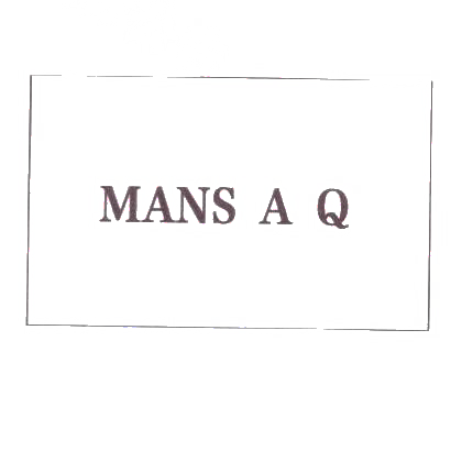 MANS A Q商标转让