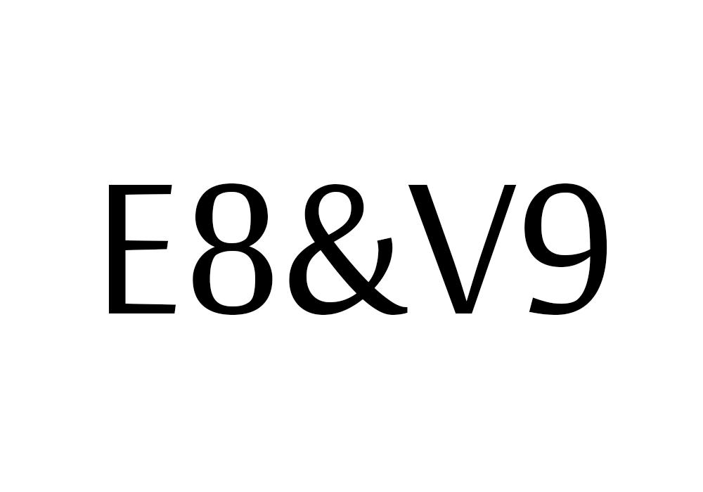 25类-服装鞋帽E8&V9商标转让