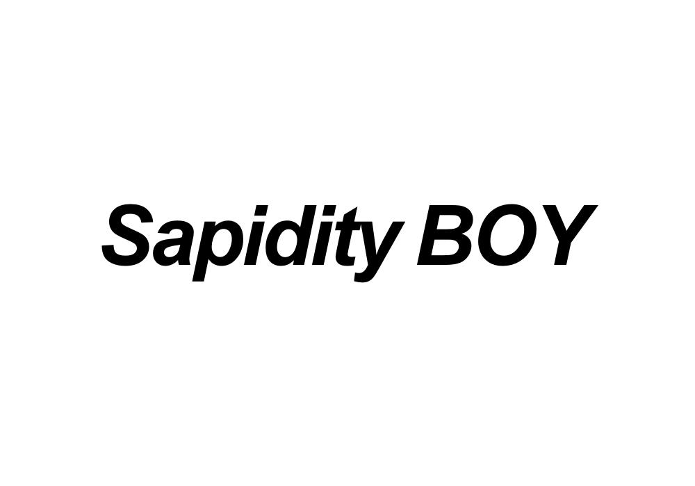 SAPIDITY BOY